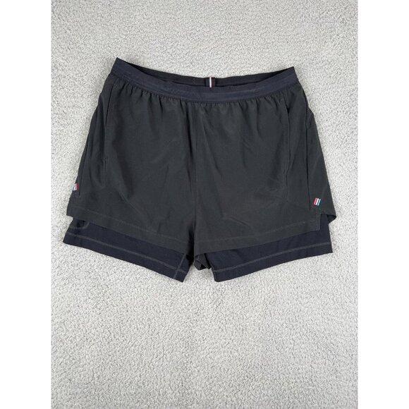 Fourlaps Command Short Compression Liner Activewear Workout Black Size M Medium - Picture 1 of 11